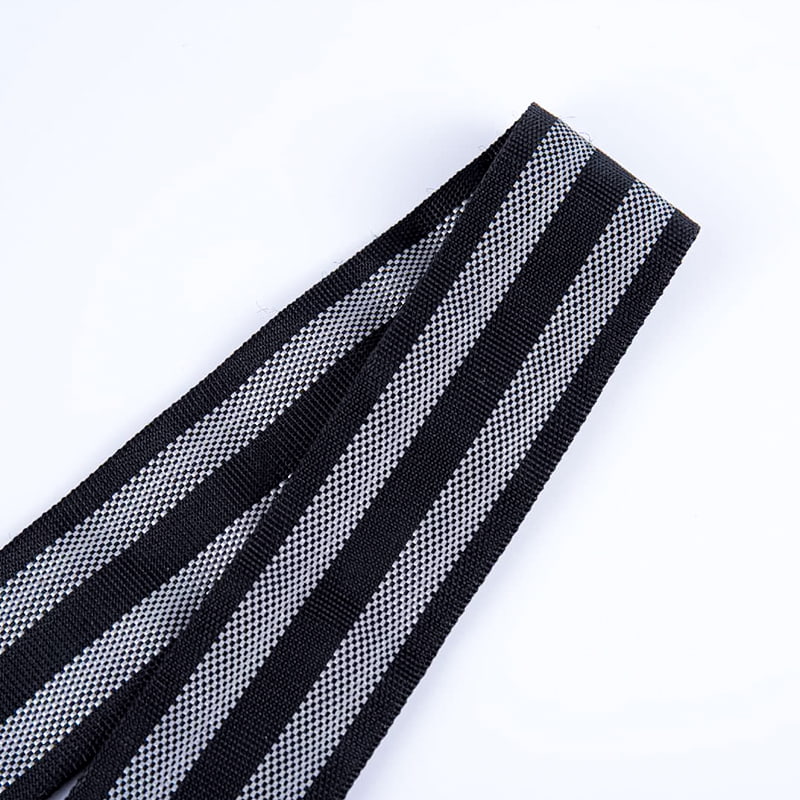 4,2 cm polypropylenový reflexní dutý popruh pro příslušenství sportovního kempinkového vybavení